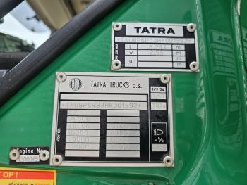 T158/II 6X6 / HMF Z CRANE + 2 SIDE TIPPER